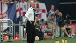 <p>Sven-Goran Eriksson at the 2006 World Cup (Martin Rickett/PA)</p>