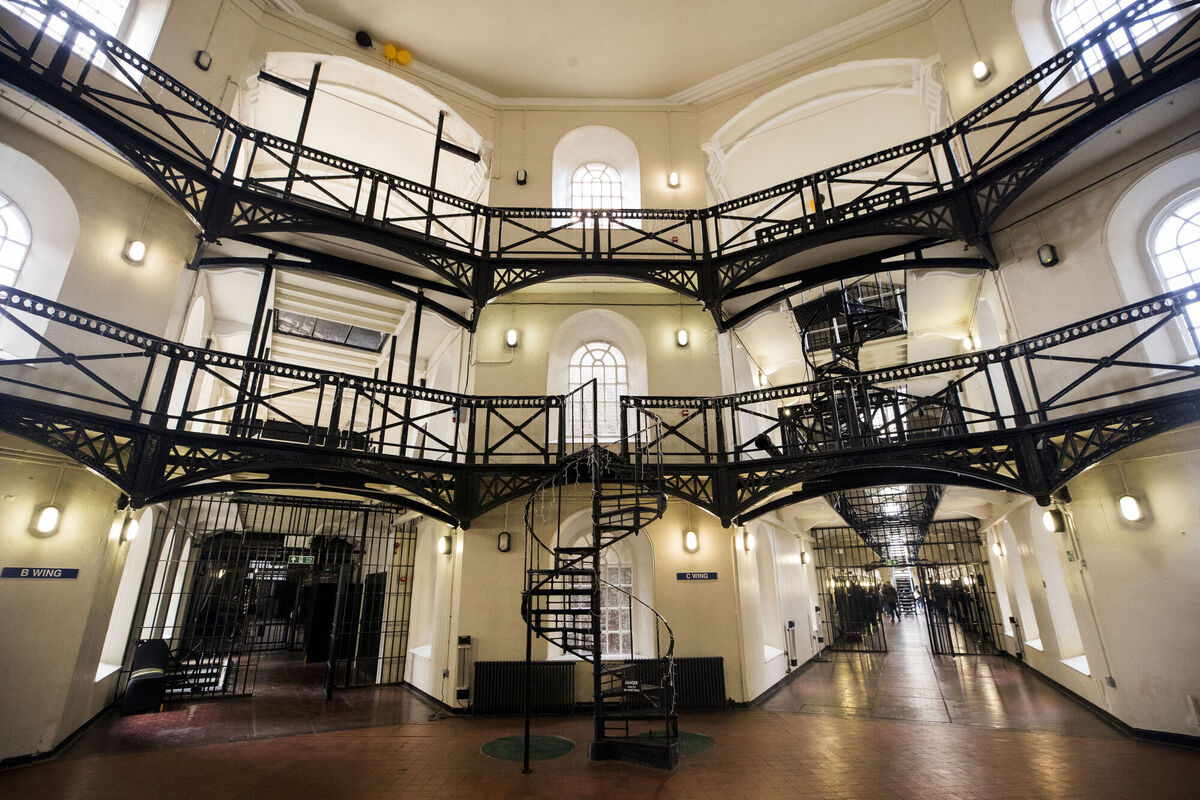 Entrance to the Gaol Circle (pictured) is included in the tour of Crumlin Road Gaol, where you'll follow in the footsteps of 25,000 prisoners.