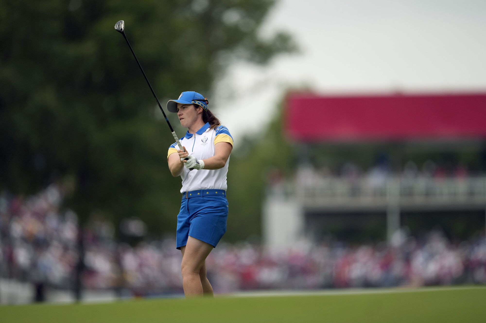 Leona Maguire starts Solheim Cup fourballs after being omitted from foursomes