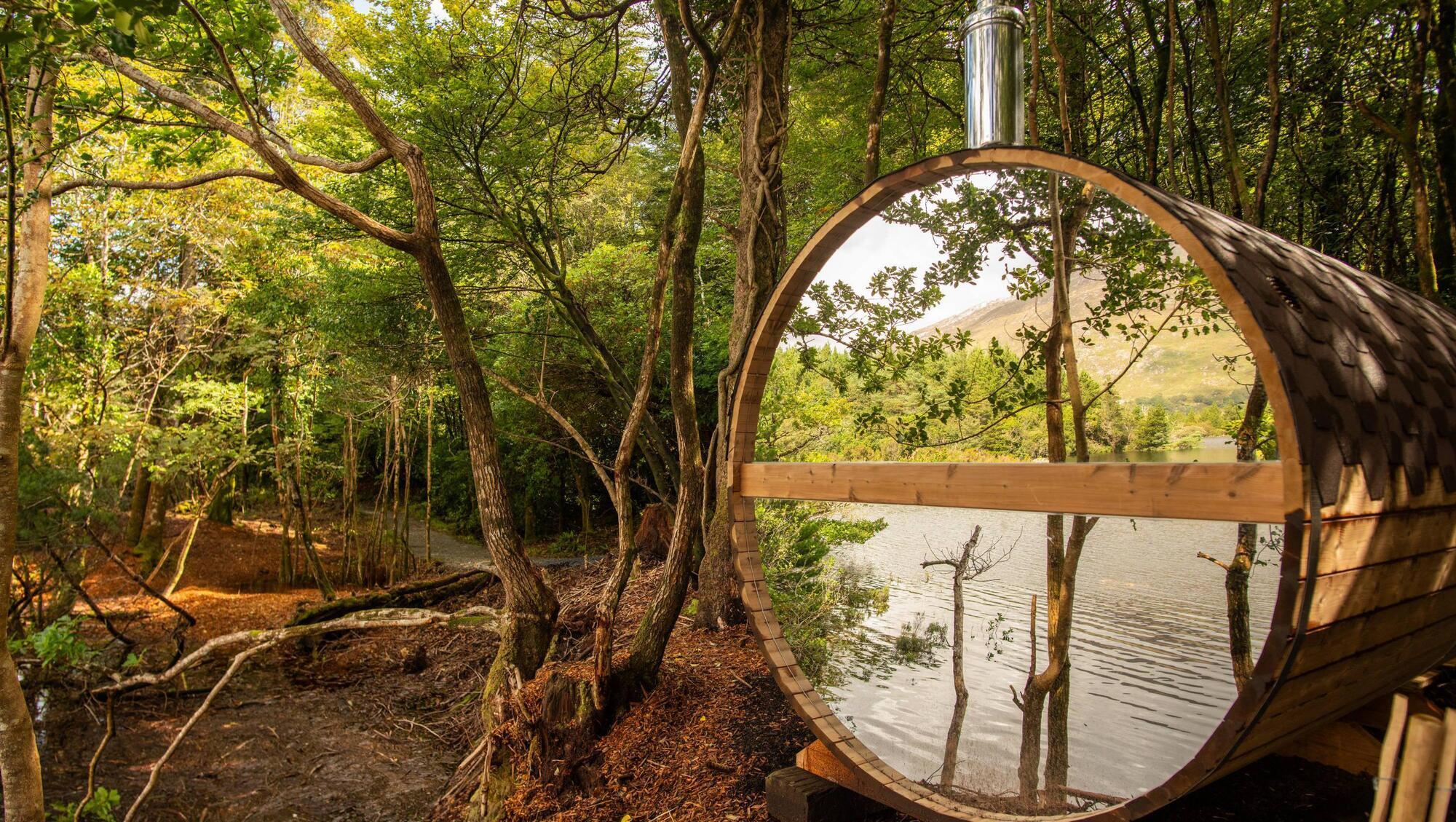 Departure Lounge: A new sauna experience at Ballynahinch Castle