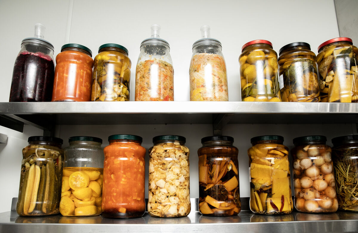 Ferments made by IRFU high performance chef Maurice McGeehan. Photo: Gareth Chaney