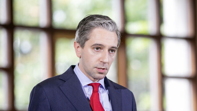 Taoiseach Simon Harris said he shares disappointment that Casement Park will not be built for Euro 2028 (Gareth Chaney/PA)