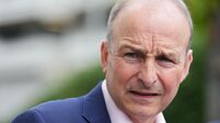 Tanaiste Micheal Martin doorstep