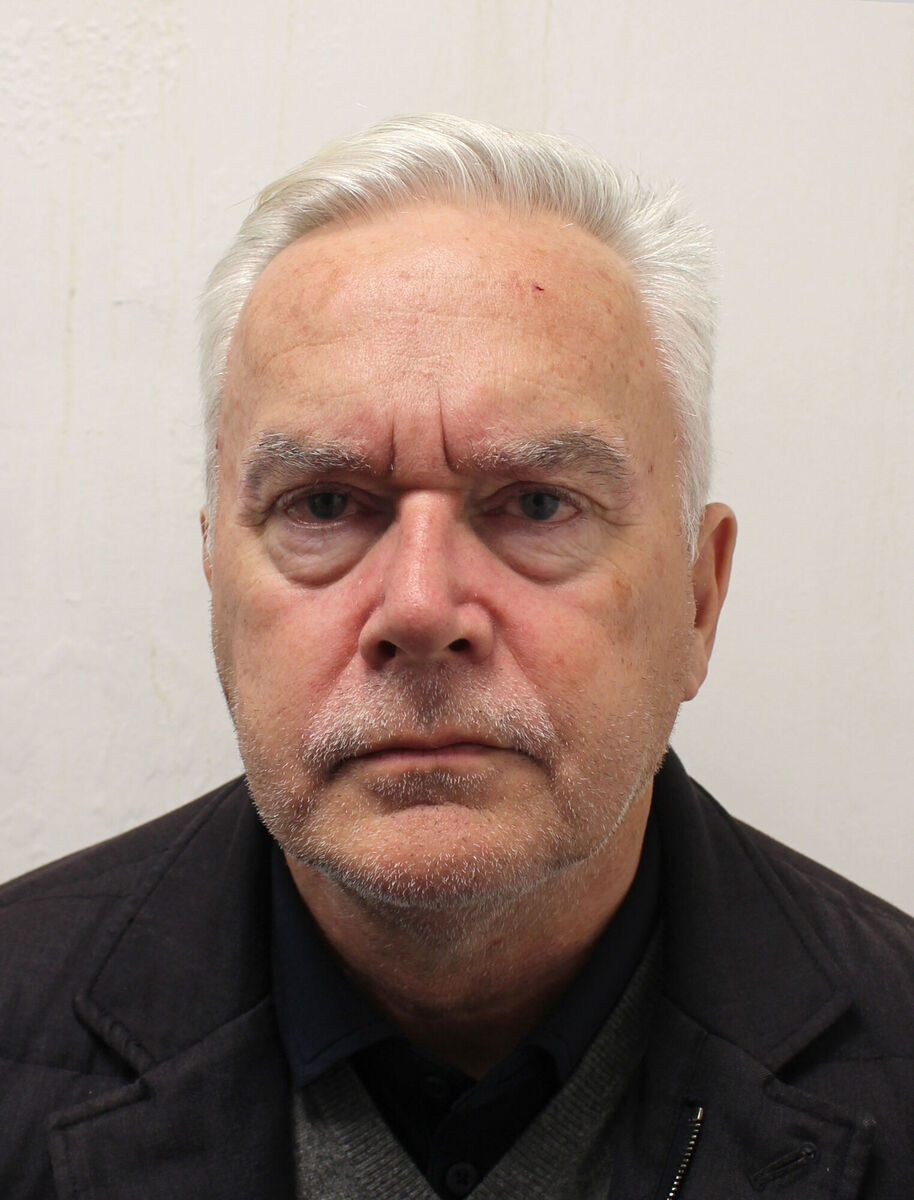 A picture by the Metropolitan Police of former BBC broadcaster Huw Edwards who has been sentenced at Westminster Magistrates' Court in London, to six months' imprisonment suspended for two years.