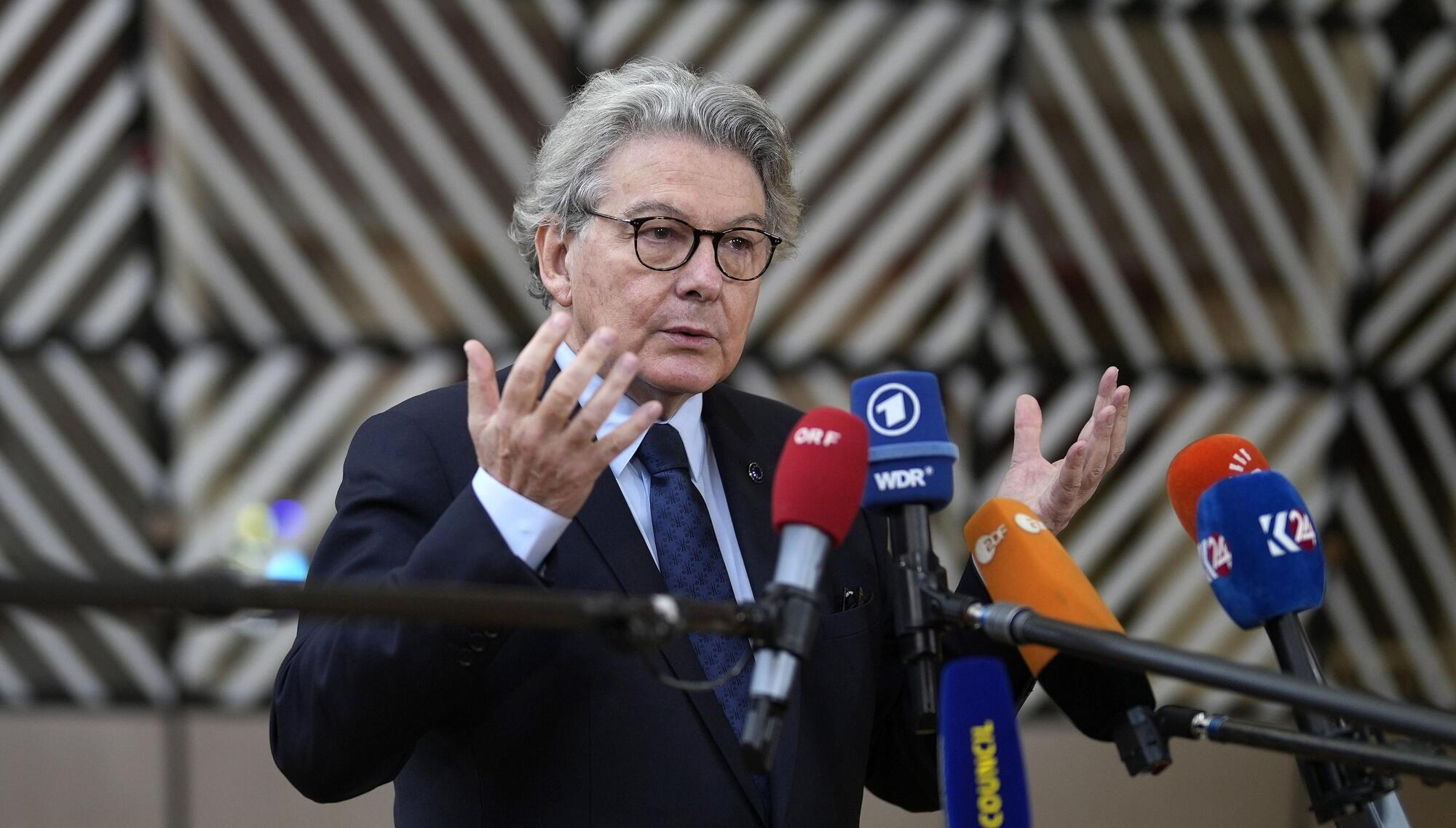 EU's top tech enforcer Thierry Breton resigns and criticises EU Commission president 