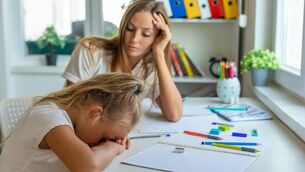 <p>Given she feels drained after school, I suggest structuring homework around her needs</p>