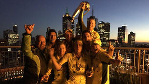 Australian cricket team calls in to  radio after drinking all night in World Cup celebration
