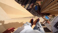 VIDEO: Parkour on the 43rd floor of this Dubai hotel is insane