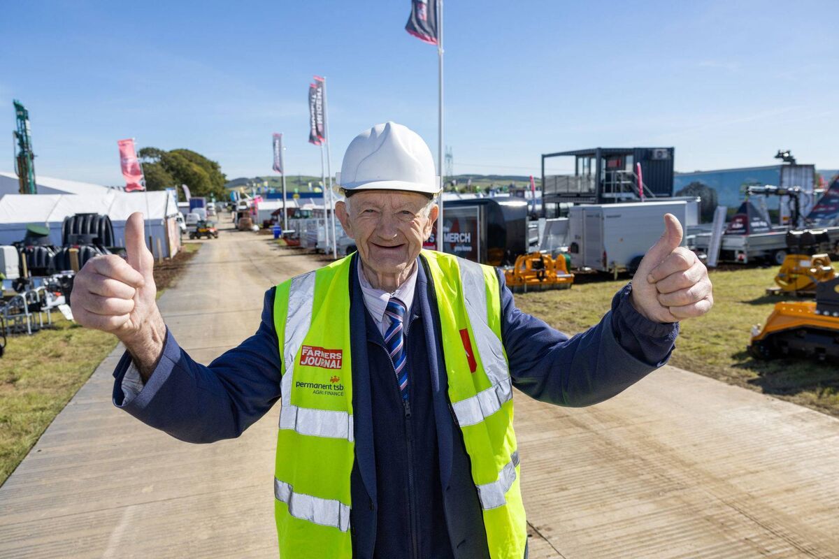 Long serving steward John Dollard pictured ahead of the start of this year's Ploughing Championships. Photo: Alf Harvey. Long serving steward John Dollard pictured ahead of the start of this year's Ploughing Championships. Photo: Alf Harvey.