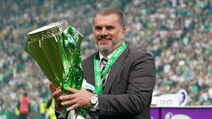 <p>Ange Postecoglou enjoyed success during his time in Scotland with Celtic (Andrew Milligan/PA)</p>