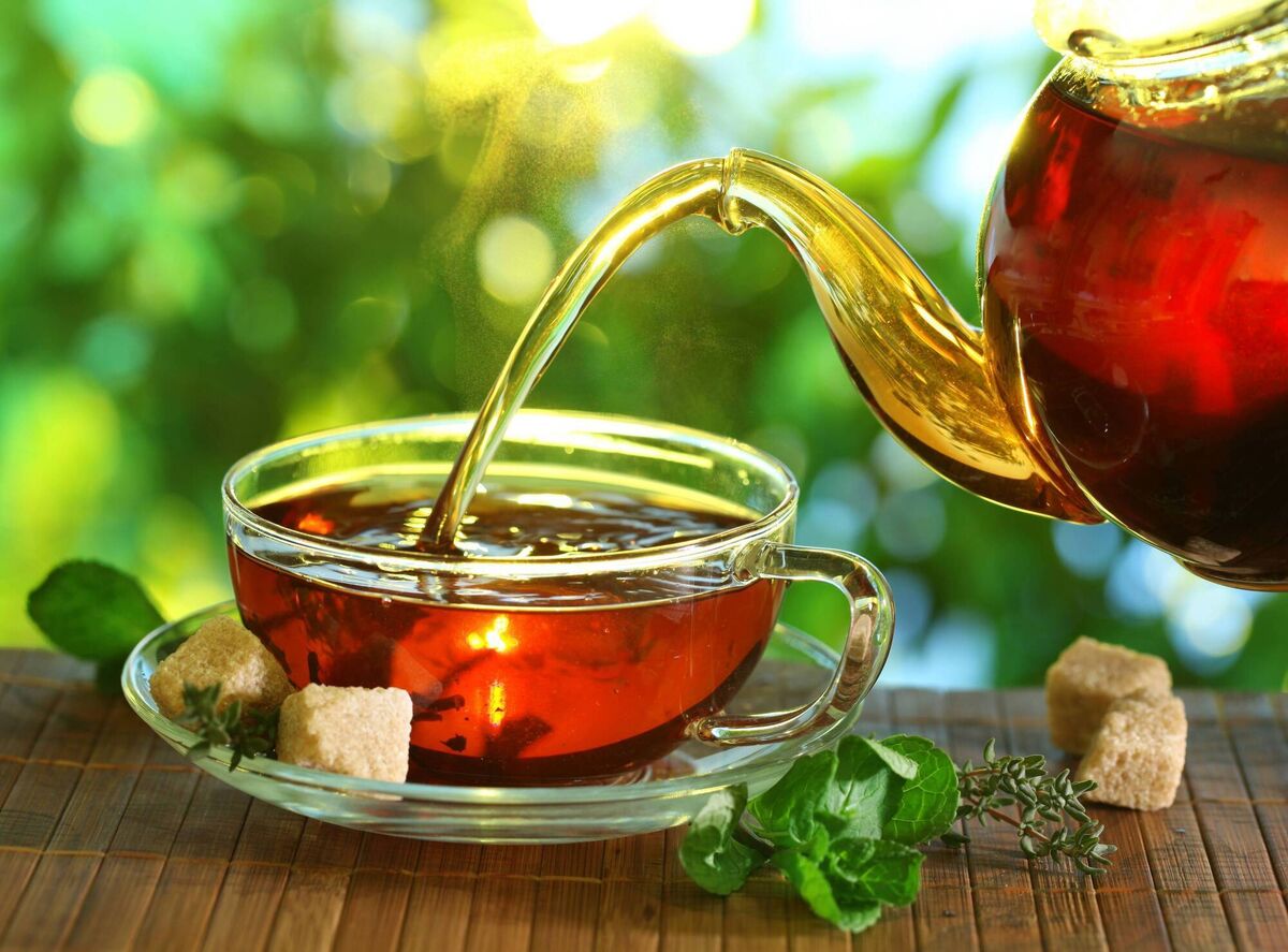 Brewed black tea, for example, has 115mg per 100mg