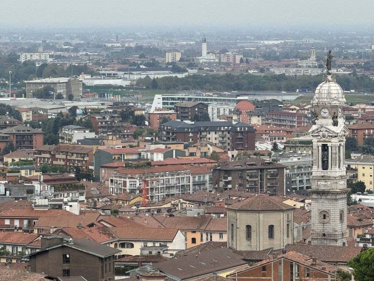 Spectacular views from the Citta Alta (Upper Town).