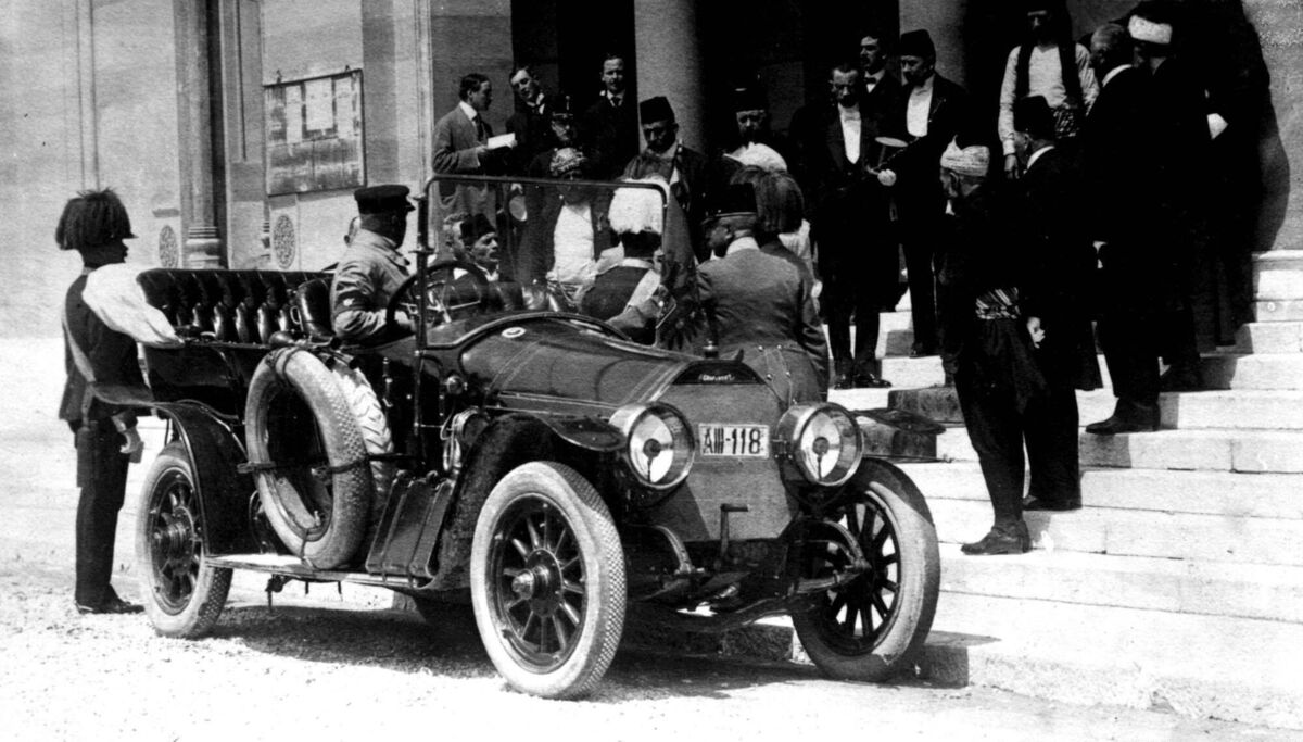The Archduke Franz Ferdinand and The Duchess of Hohenburgh (both obscured) leaving the Town Hall of Sarajevo two minutes before they were assassinated, an act which led directly to the outbreak of the First World War. File picture:: PA Wire The Archduke Franz Ferdinand and The Duchess of Hohenburgh (both obscured) leaving the Town Hall of Sarajevo two minutes before they were assassinated, an act which led directly to the outbreak of the First World War. File picture:: PA Wire