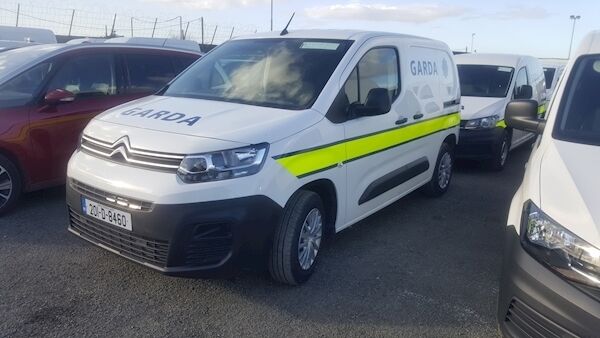 One of the extra vehicles to be used by gardaí during the outbreak