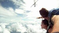 VIDEO: This near-miss will turn you off skydiving forever