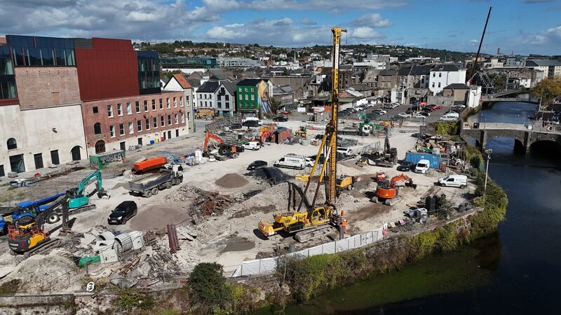 Works under way at the proposed event centre site at South Main St, Cork City. Picture: Larry Cummins 22.09.2024 default Works under way at the proposed event centre site at South Main St, Cork City. Picture: Larry Cummins 22.09.2024 default