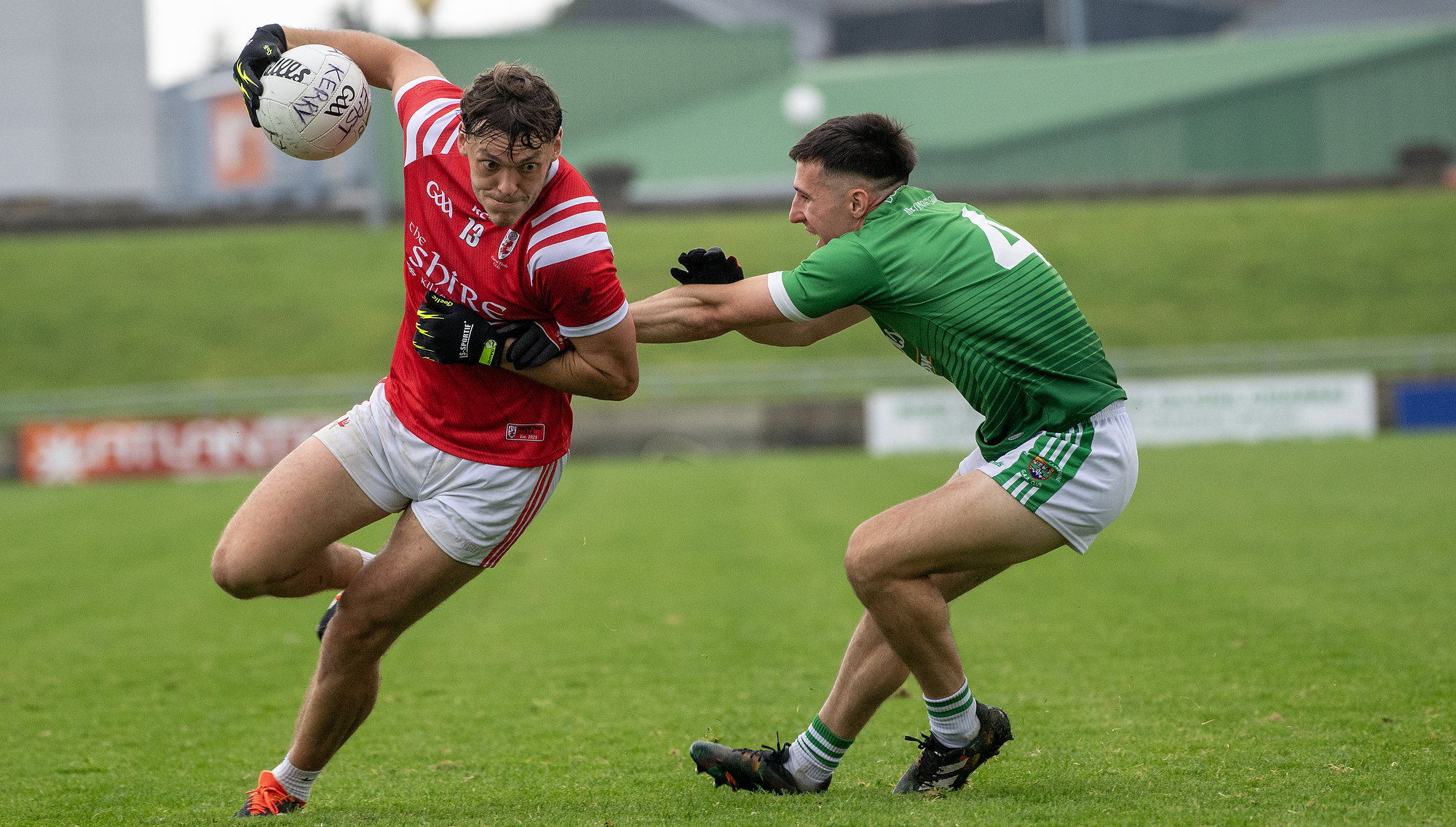MAIN MAN: East Kerry's David Clifford tries to get past Pa Wrenn of Milltown/Castlemain. Pic: Domnick Walsh