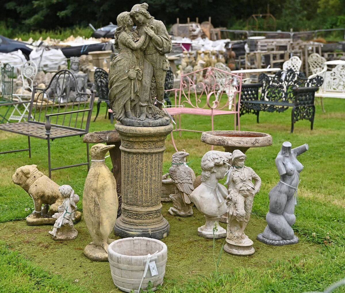 Garden and outdoor items at Kilkenny Architectural Salvage. Picture: Eddie O'Hare