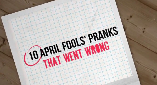 VIDEO: Ten times April Fool's pranks went horribly wrong