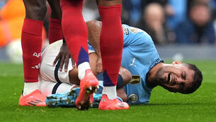 <p>Rodri could be out for the remainder of the season</p>