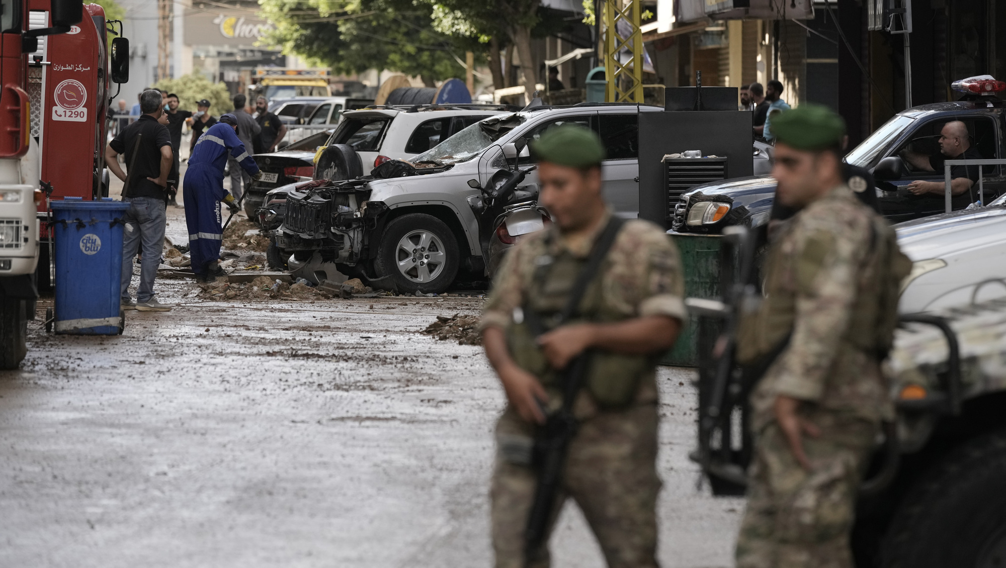 Israel preparing for possible ground offensive in Lebanon, military chief says