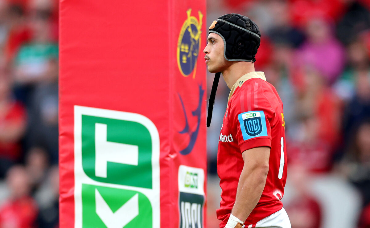 Munster’s Thaakir Abrahams. Picture: ©INPHO/James Crombie