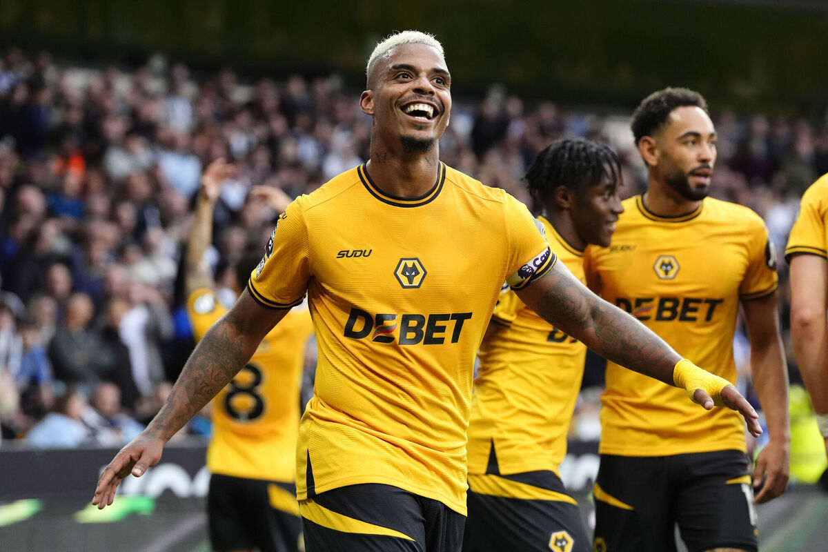 The kids section of the Wolves club shop had links to its sponsor Debet, which offers casino games and betting on computer-generated sports. Photo: Nick Potts/PA