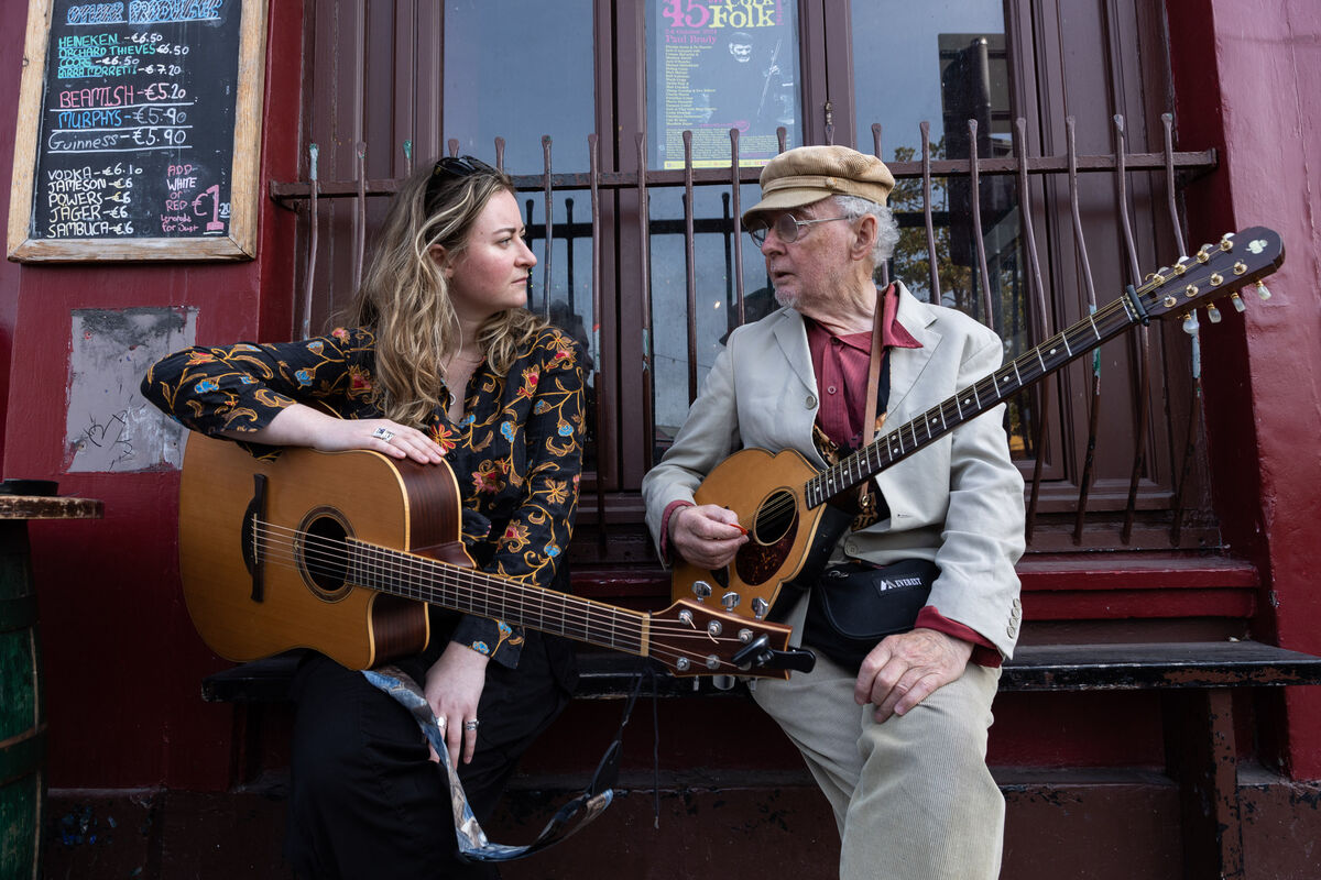 Meadhbh Hayes and Jimmy Crowley launching the 45th Cork Folk Festival. Picture: Darragh Kane Meadhbh Hayes and Jimmy Crowley launching the 45th Cork Folk Festival. Picture: Darragh Kane