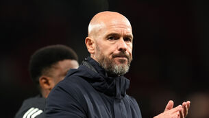 <p>Erik ten Hag knows improvements are needed at Manchester United (Martin Rickett/PA)</p>