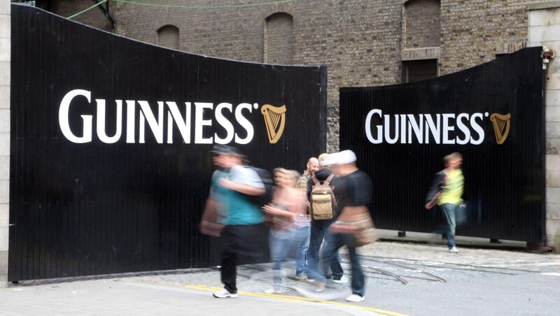 The Guinness Storehouse was the most visited fee-paying attraction last year, bringing in just under 1.47 million people. Picture: gGetty