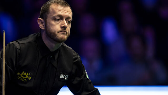 <p>TABLE ISSUES: World number three Mark Allen had hit out at the “absolutely embarrassing” conditions in Cheltenham. Picture: Steven Paston/PA</p>