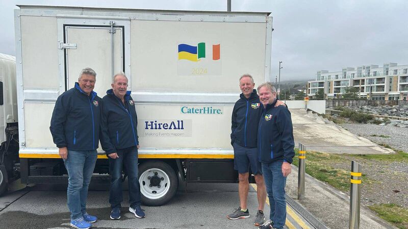 Ukrainians feel 'very much alone' say organisers of Irish aid convoy