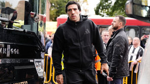 <p>Newcastle United's Sandro Tonali who is available after serving a long ban breaking gambling rules. Pic: Nick Potts/PA Wire.</p>