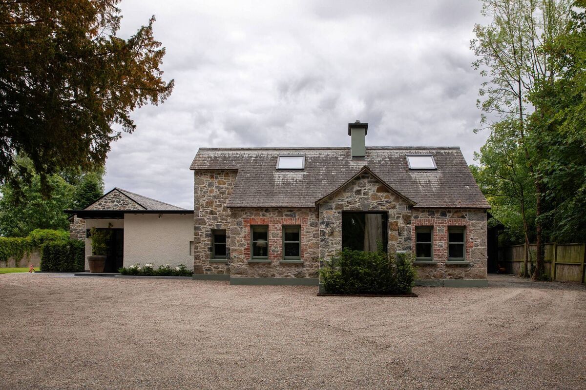 The exterior of interior designer Geri O'Toole's home in Co Limerick. Pictures: Ruth Maria Murphy The exterior of interior designer Geri O'Toole's home in Co Limerick. Pictures: Ruth Maria Murphy
