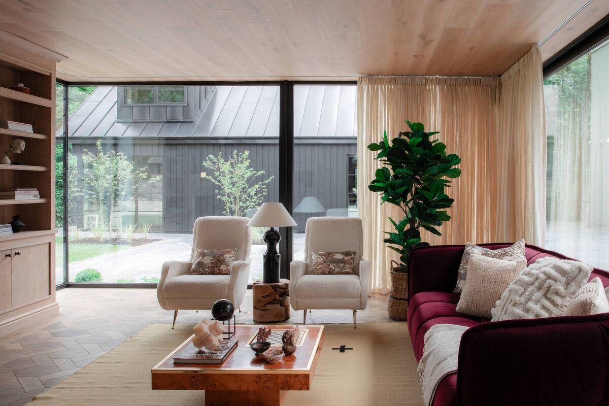 Geri's interior design style has gone viral online. She describes her style as classic with an edge of contemporary. Geri's interior design style has gone viral online. She describes her style as classic with an edge of contemporary.