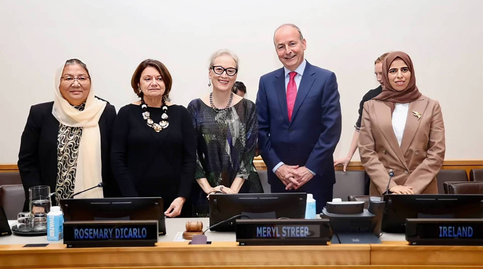 The Tánaiste meeting Meryl Streep and other things you may have missed at the UN General Assembly