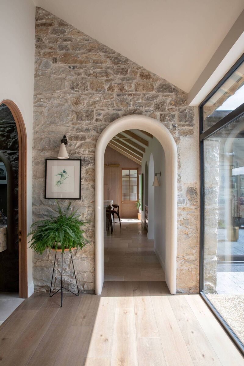 The light-filled interiors. The light-filled interiors.