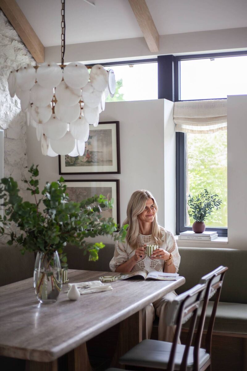 Geri loves the 'calming' feel of her interiors. Geri loves the 'calming' feel of her interiors.