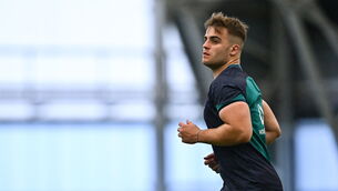 <p>SENIOR TEST HONOURS: The pathway has been laid down by players like Jack Crowley who progressed from the Emerging Ireland squad to senior level which Alex Kendellen hopes to replicate. Picture: Seb Daly/Sportsfile</p>