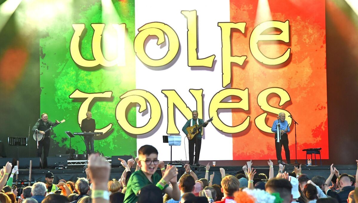 The Wolfe Tones in concert at Virgin Media park, Cork. Picture: Eddie O'Hare The Wolfe Tones in concert at Virgin Media park, Cork. Picture: Eddie O'Hare