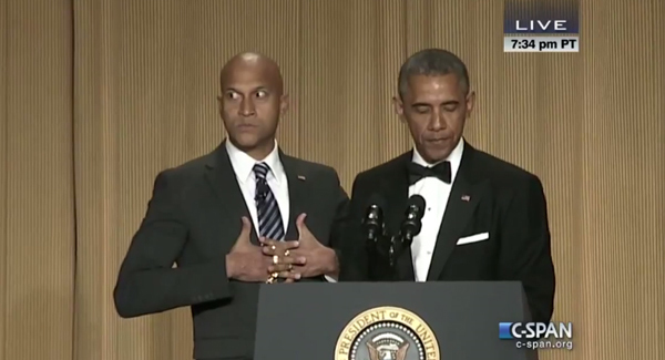 WATCH: Obama invited his 'anger translator' to tell journalists what he really thinks of them