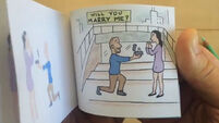 VIDEO: Flipbook marriage proposals are our new favourite thing