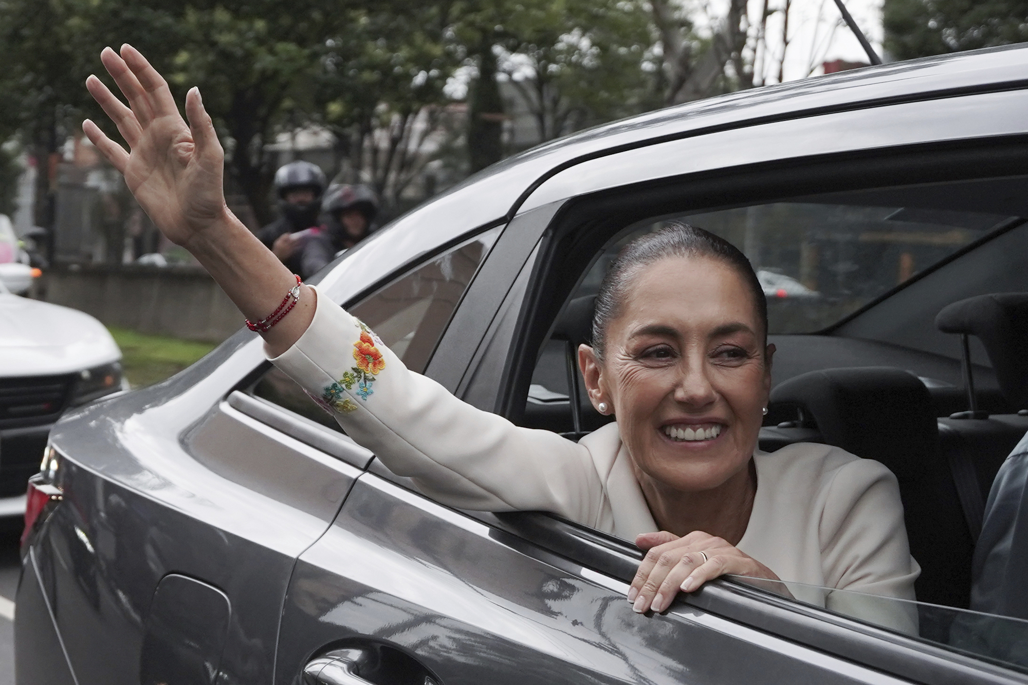 Claudia Sheinbaum is sworn in as Mexico’s first female president