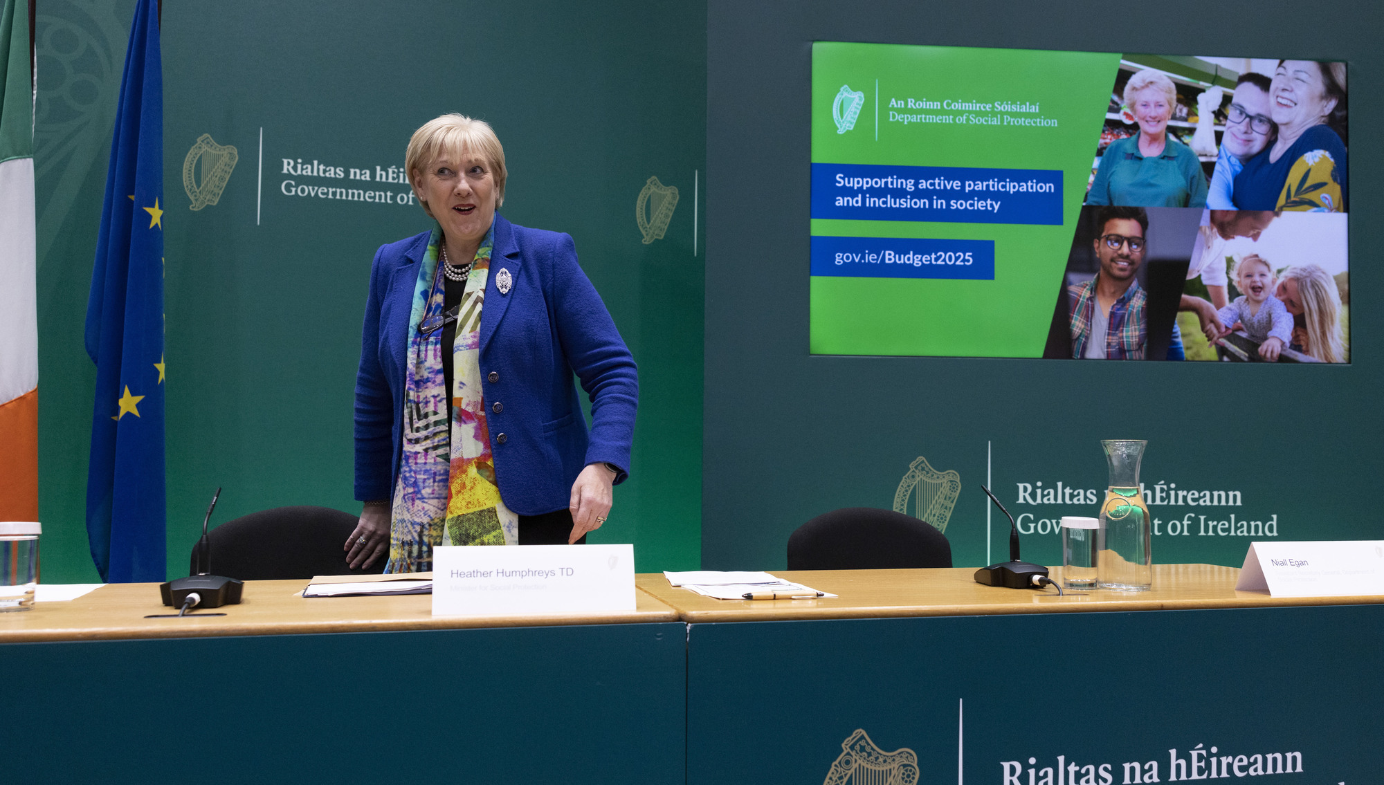 Heather Humphreys: 'If people don’t need it, they can give it back, but I don’t think that’s the case. Most people I know do need it and are glad to get it.' Picture: Sam Boal/Collins Photo