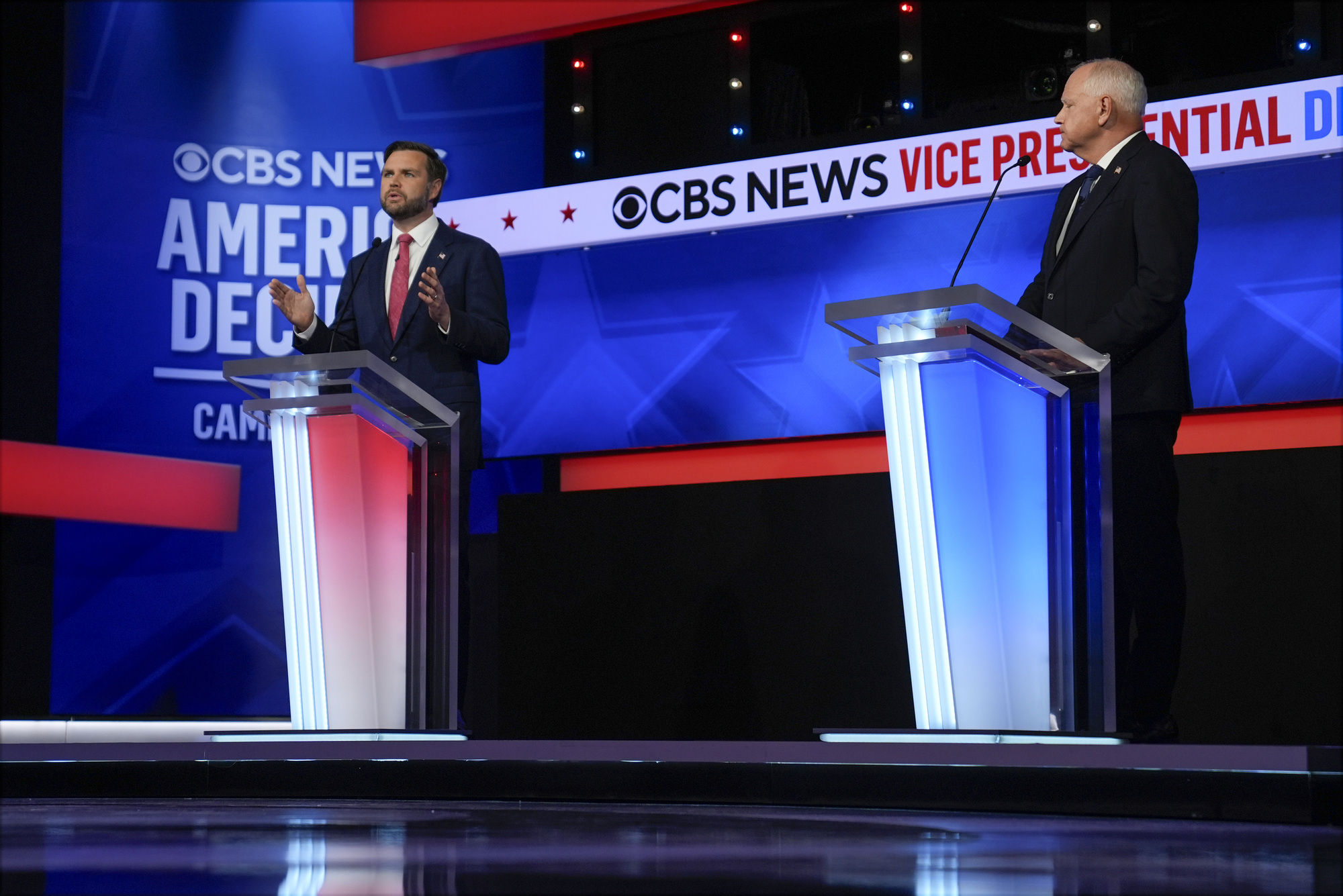 Tim Walz and JD Vance go in-depth on policy in vice presidential debate