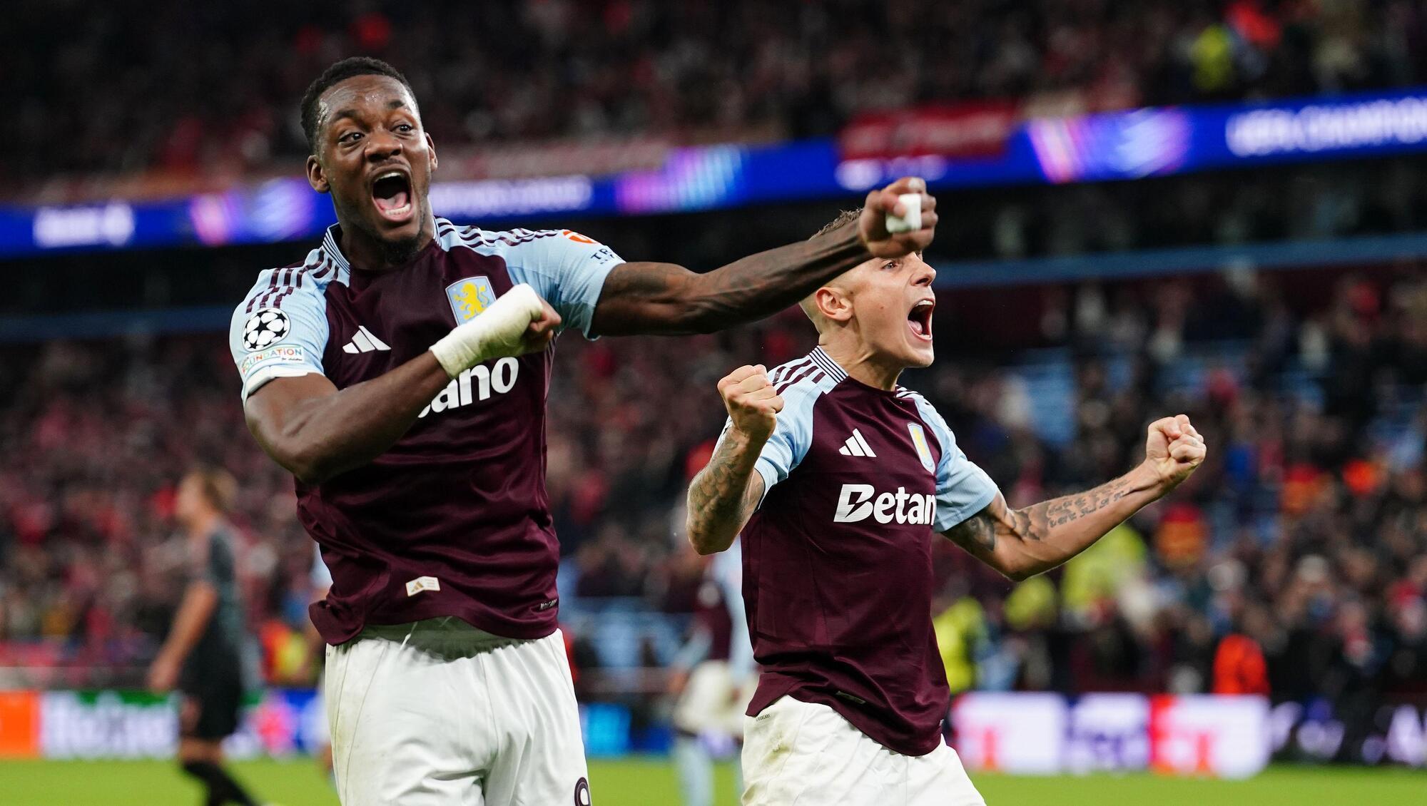 Duran stunner earns Aston Villa famous Champions League win over Bayern