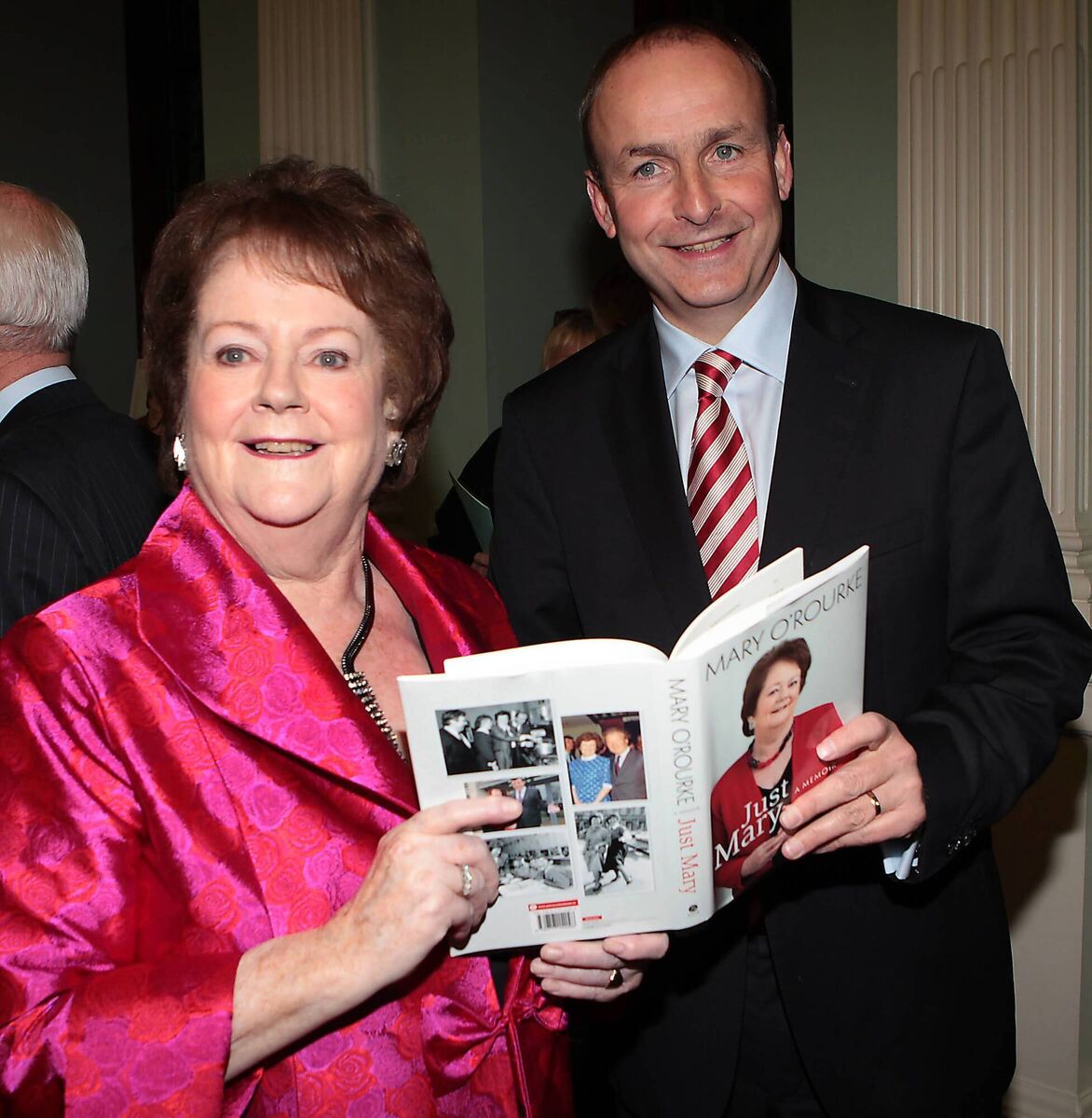 Mary O'Rourke with Micheál Martin at the launch of her memoir in 2012. File picture: Brian McEvoy Mary O'Rourke with Micheál Martin at the launch of her memoir in 2012. File picture: Brian McEvoy