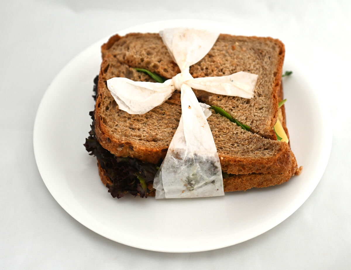 The Sandwich Stall Swiss emmental &amp; salad. Pictures: Dan Linehan