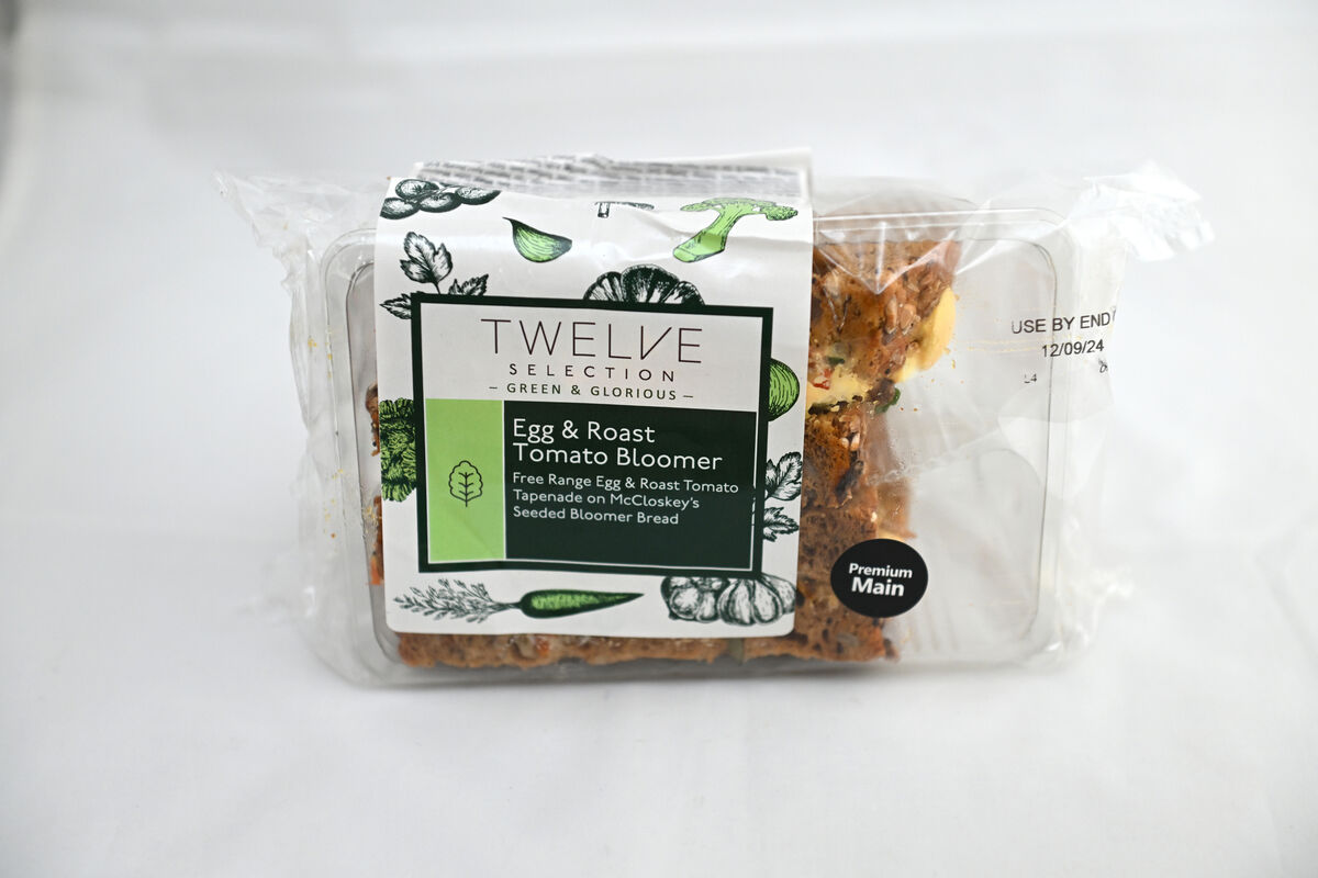 Twelve egg &amp; roast tomato bloomer