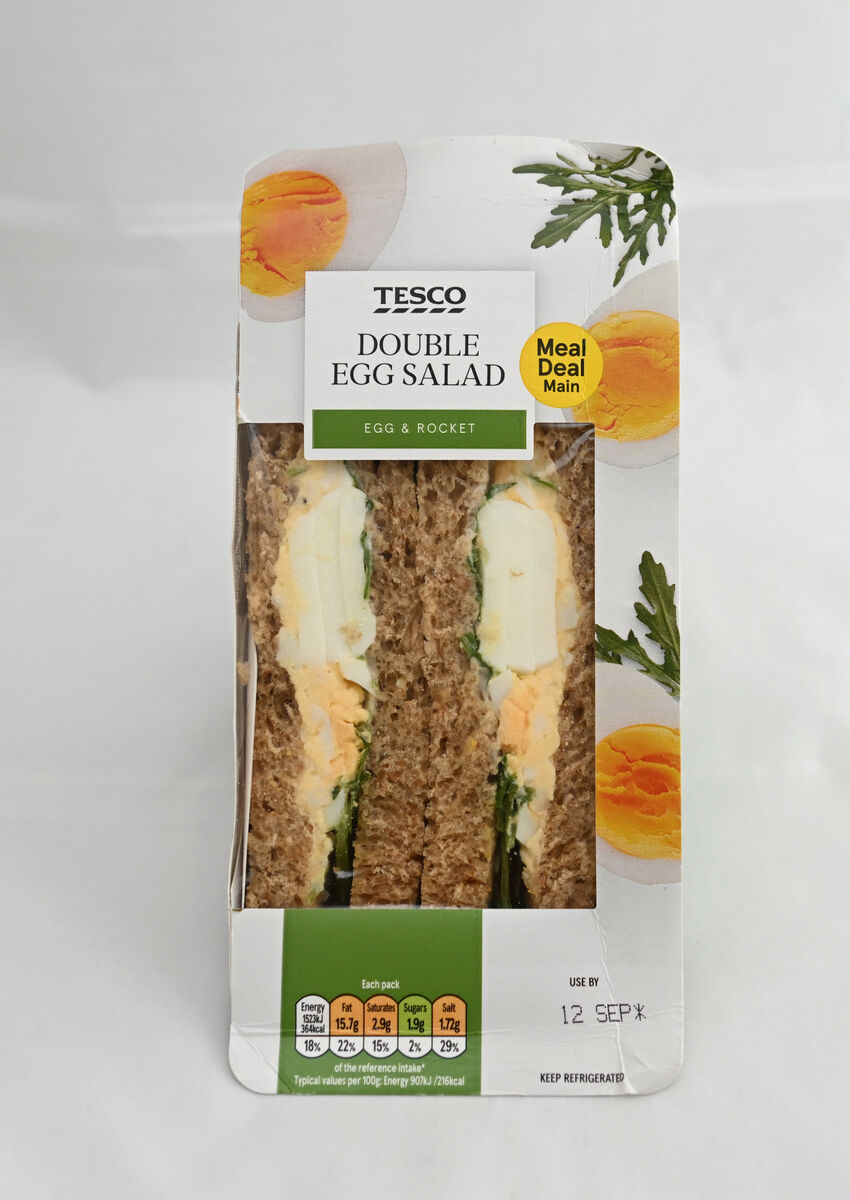 Tesco double egg
